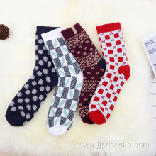 Women double layer cosy socks